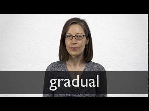 Gradual definition and meaning  Collins English Dictionary
