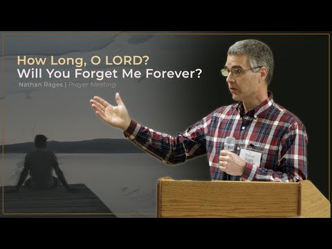 How Long, O LORD? Will You Forget Me Forever? (Psalm 13)