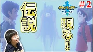 【ポケモン剣盾 Part2】まどろみの森 伝説ポケモン ザシアン現る✨ポケットモンスターソード・シールド