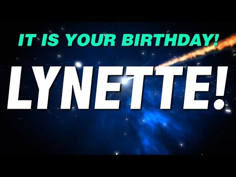 HAPPY BIRTHDAY LYNETTE! This is your gift.