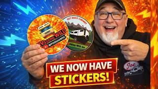 Good News: First RV Trip of 2026 & We Have Stickers! Bad News is #gasprices ... #rvlife #swag