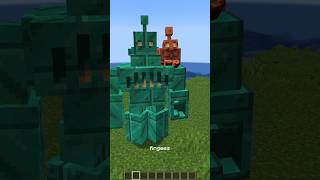I added copper golems to #minecraft #cursedminecraft #minecraftmemes