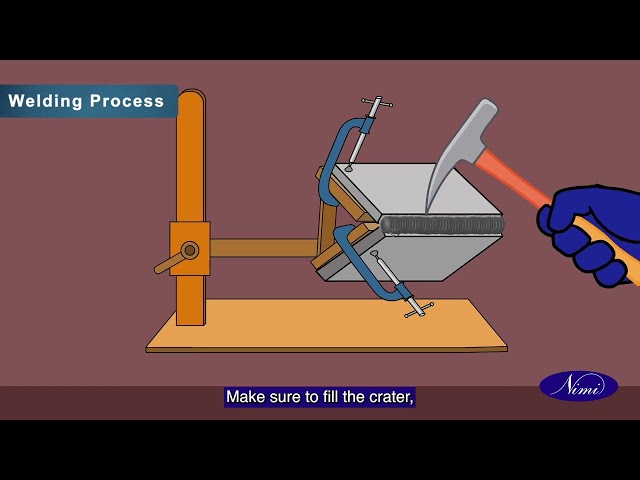 10mm M.S steel - corner joint horizontal position