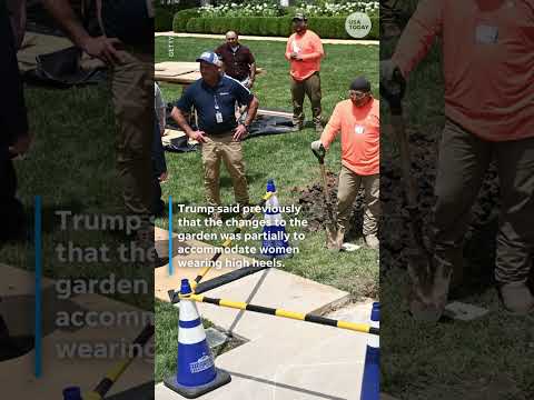 President Trump’s Rose Garden redesign, new $200 million ballroom sparks criticism Shorts