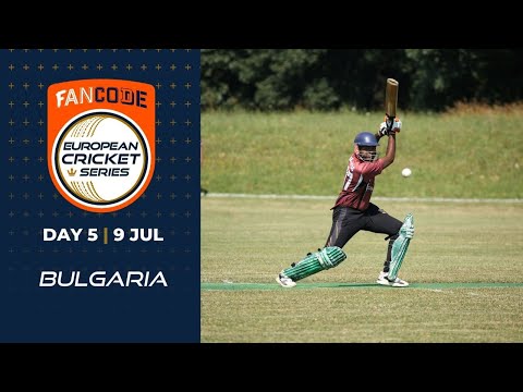 🔴 FanCode European Cricket Series Bulgaria, Day 5 | Cricket Live Stream
