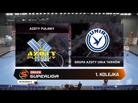 1. SERIA: KS AZOTY PUŁAWY - GRUPA AZOTY UNIA TARNÓW [SKRÓT MECZU]