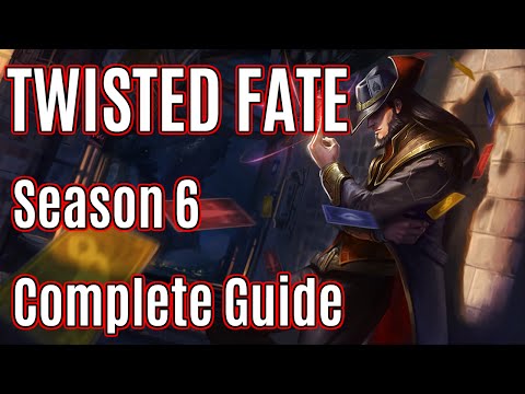 League of Legends Twisted Fate Guide | Season 6 | Patch 5.24
