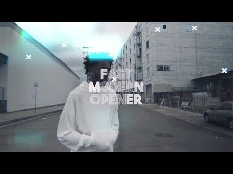 Fast Modern Opener | After Effects Template | Openers