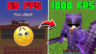 Converting Laggy TLauncher Into Ultra Smooth Minecraft..🔥 | 1000+FPS