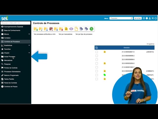 Como iniciar um processo?