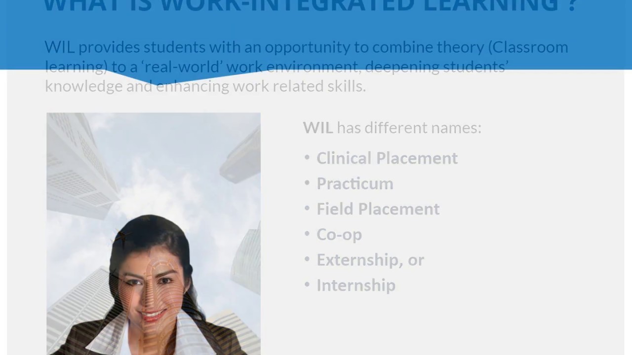Work Integrated Learning Introduction 4 minute version