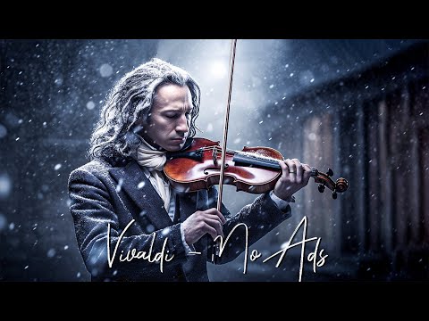 Vivaldi: Winter (45 min NO ADS) - The Four Seasons | Most Famous Classical Pieces & AI Art - 432hz