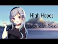 Gabriela Bee - High Hope ( Nightcore / Lyrics / Lyrics Video)