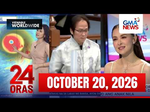 24 Oras Express: OCTOBER 20, 2026 [HD]