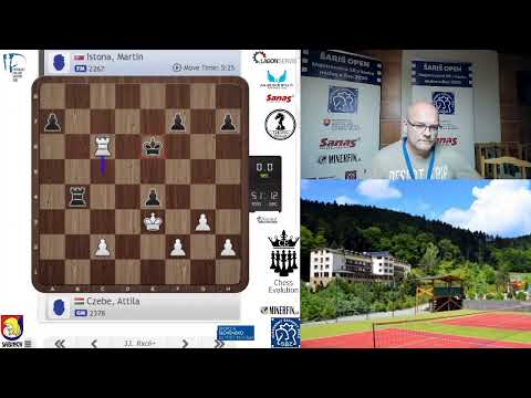 7.kolo Mistrovství Slovenska v šachu -- Peter Michalík