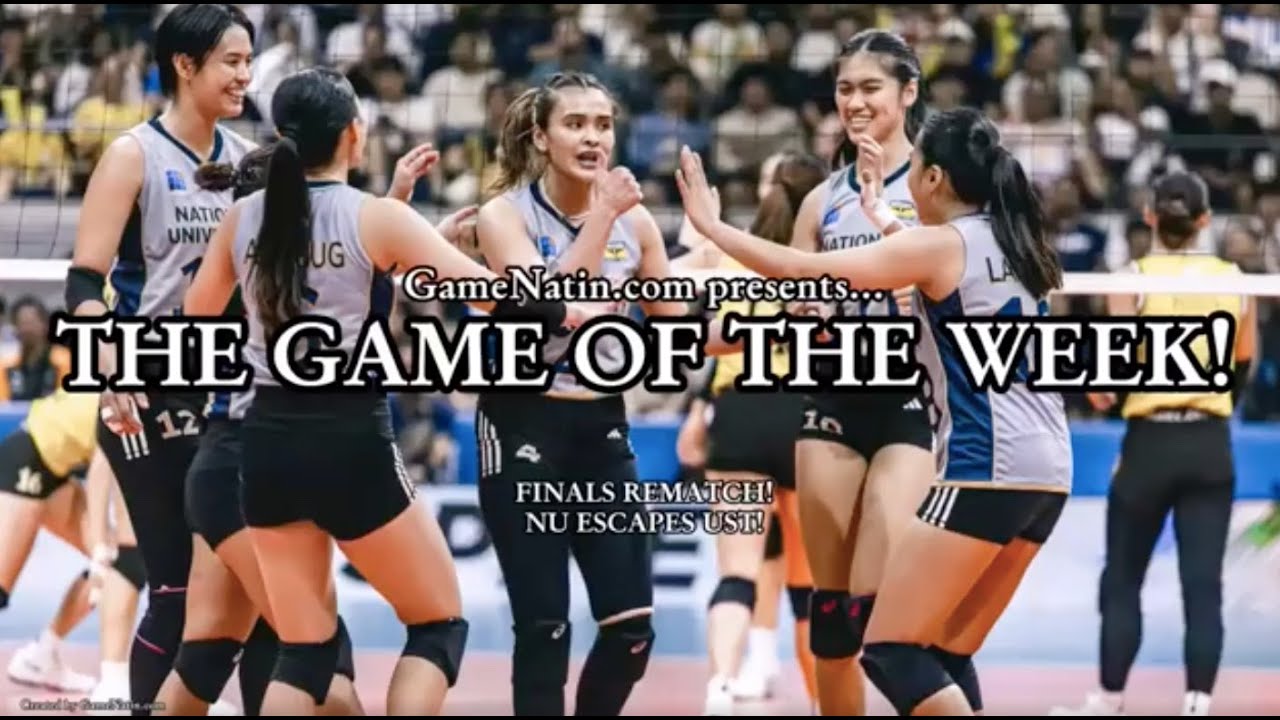Game of the Week - NU vs UST, UAAP Women's Volleyball, March 16 2025