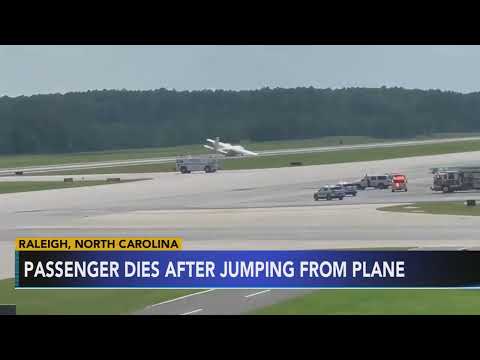 Man jumps out of plane without parachute and dies before emergency landing at airport: Officials