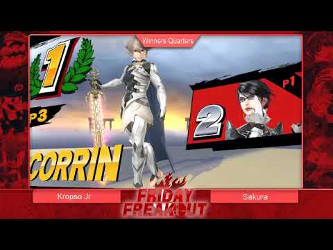 FF #8 [Wii U] - NG Kropso Jr. (Bayo) vs Sakura (Lucario/Corrin) - Winners Quarters