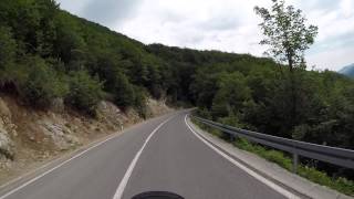 preview picture of video 'Croatia - D25 Velebit Park to Gospic'