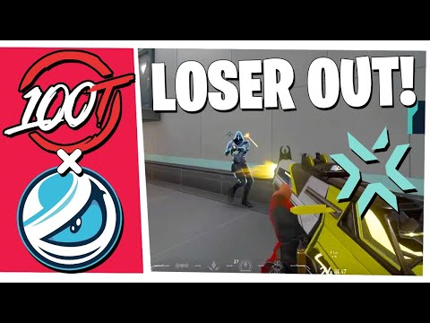 WINNER TO GRAND FINAL ! 100T vs LG - HIGHLIGHTS | VCT 2021: North America - Challengers 3 #valorant