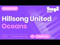Hillsong UNITED Oceans Karaoke Piano