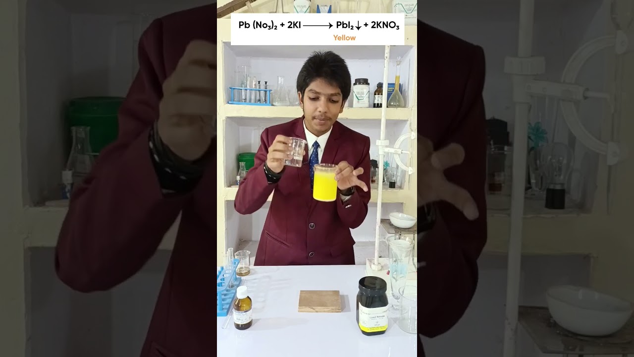 Double displacement reaction | Class 10th #shorts #science #education #class10