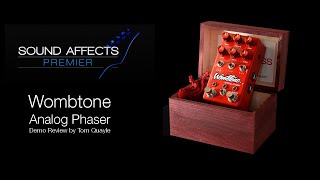 Video thumbnail for Chase Bliss Audio Wombtone Analog Phaser Review w/ Tom Quayle by Sound Affects