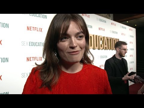 World Premiere: Emma Mackey, Asa Butterfield, Gillian Anderson | Sex Education