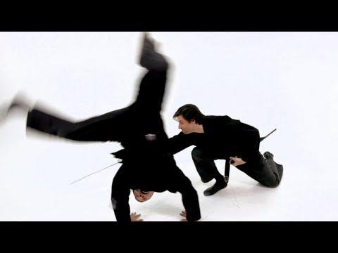 How to Cartwheel to Avoid an Attack | Sword Fighting