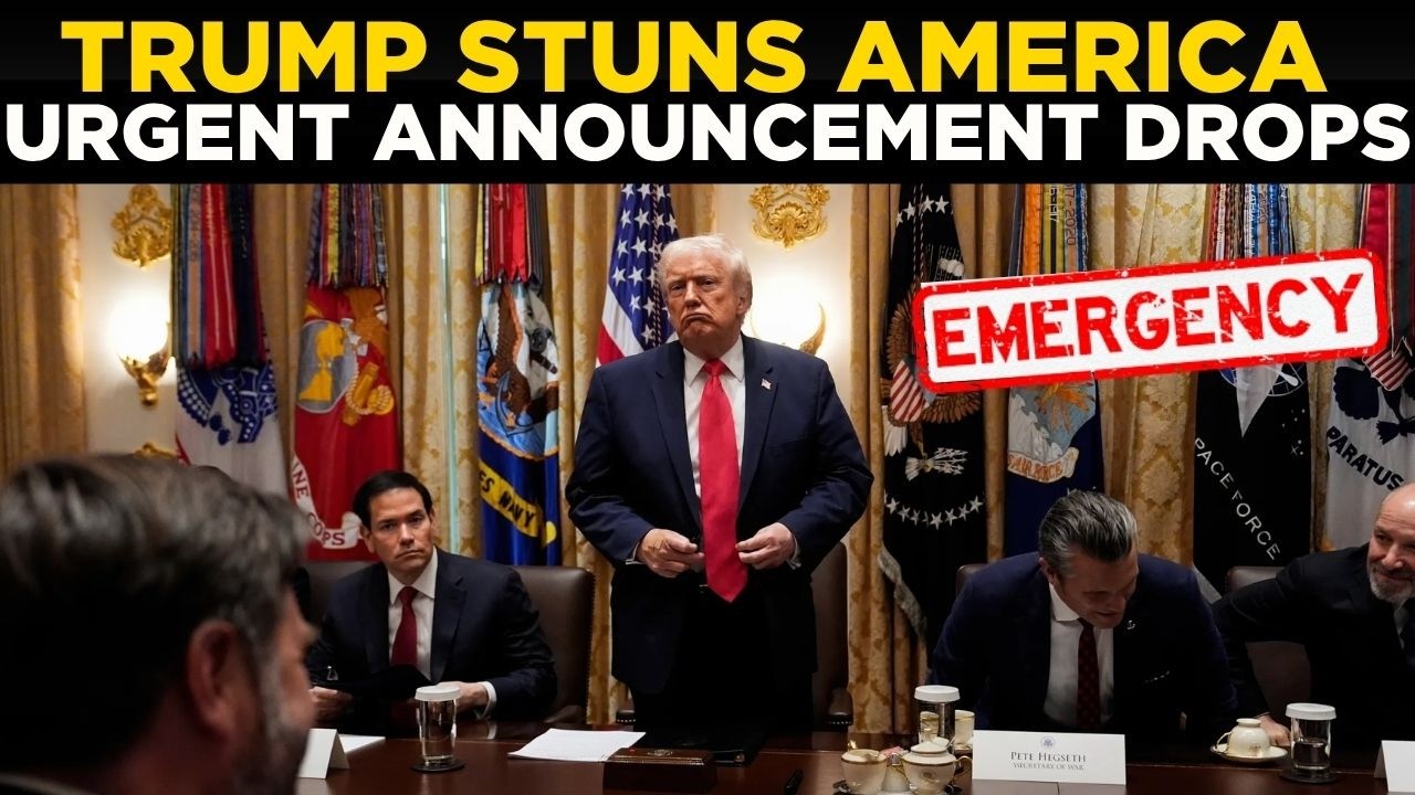 US NEWS Live: Trump DROPS 24-HOUR BOMBSHELL — Urgent Announcement Leaves America SPEECHLESS |