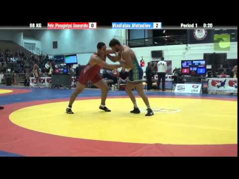 98 KG CSF - Pete Gounaridis (Army) vs. Vladislav Metodiev (Bulgaria)