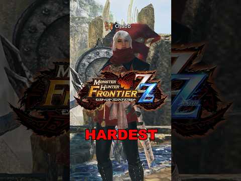 Monster Hunter Frontier Z is the HARDEST Game Ever Made #shorts #monsterhunter #gaming