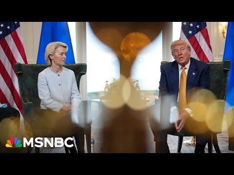 BREAKING: Trump strikes trade deal with E.U., agrees to 15% blanket tariffs on E.U. goods