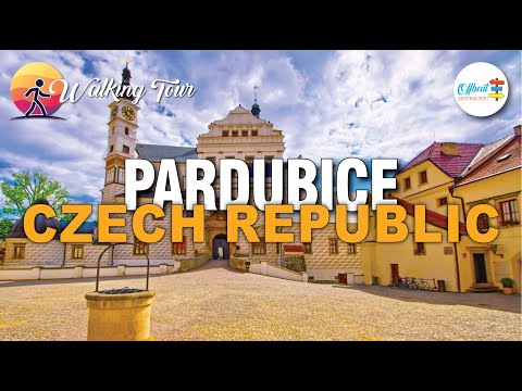 Walking in Pardubice : The Most Interesting City | Czech Republic 4k HDR ASMR
