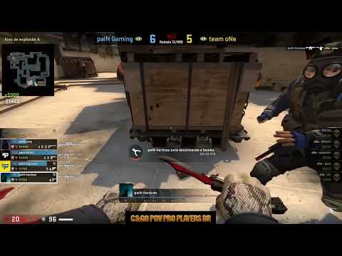 CSGO POV paiN hardzao (23/13) vs Team One (Mirage) @ ESL Challenger League Season 44 North America