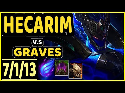 FLAWLESS (HECARIM) vs GRAVES - 7/1/13 KDA JUNGLE GAMEPLAY - KR Ranked GRANDMASTER