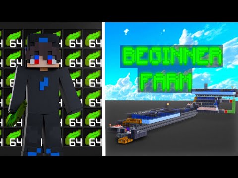 [TUTORIAL] The best Beginner farm! {How to Build}