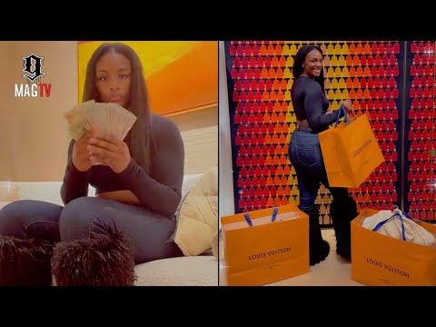 Claressa Shields lässt im Louis-Vuitton-Laden eine Tasche platzen! 👜