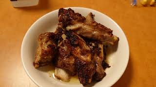 酒酔い状態のまま豚スペアリブをバターで焼く　(ゴミみたいなクッキング動画)