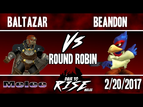 DtR 4 Melee Singles - BBM | Baltazar (Ganondorf) vs Beandon (Falco) - Round Robin Melee Singles