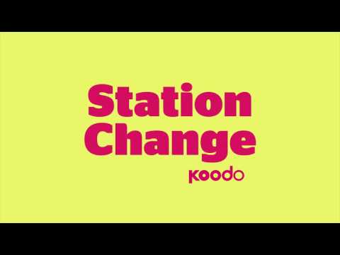 ⁣Station change