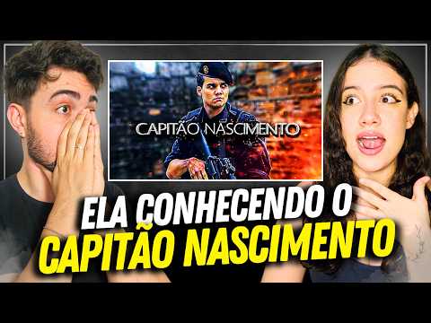 Ela não Imaginava! Conhecendo Capitão Nascimento - Tropa de Elite React