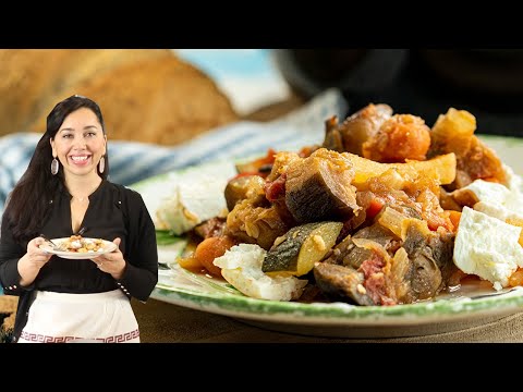 Summertime Vegetable Stew: Greek Soufiko