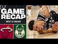 2023 NBA Playoffs: Heat Defeat Bucks In Game 1 As Giannis Exits With Injury I CBS Sports