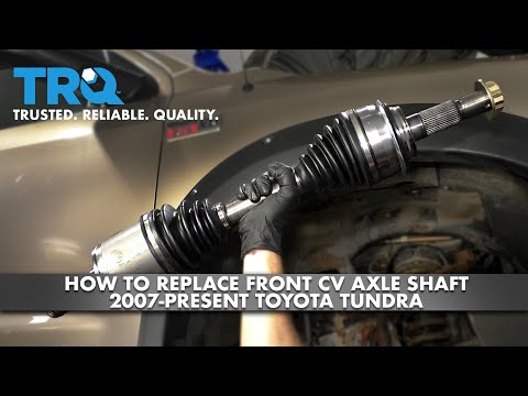 How To Replace Front CV Axle Shaft 2007-Present Toyota Tundra
