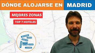DÓNDE ALOJARSE EN MADRID | MEJORES ZONAS | TOP 7 HOTELES EN MADRID