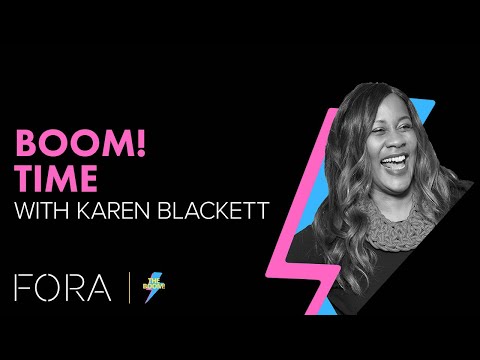 Boom! Time with Karen Blackett OBE, MD of WPP