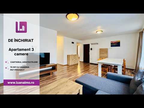 Apartament 3 camere | Cart Arhitectilor | gradina 25 mp | pet friendly | video — Video