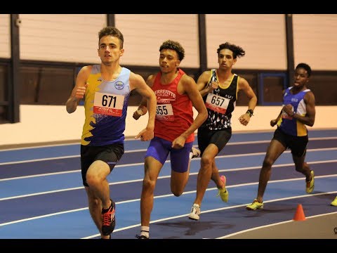 800m JUM -  Raphael KUNSENDE  (F1) s'impose, Eaubonne, 25 NOV 18