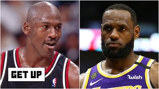 Reacting to LeBron saying he could have ‘absolutely’ played alongside Michael Jordan | Get Up